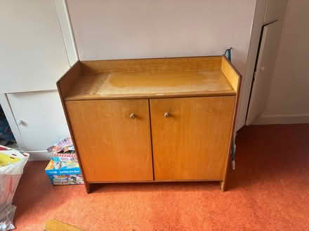 Photo of free Small wooden kitchen press (Dundrum) #1