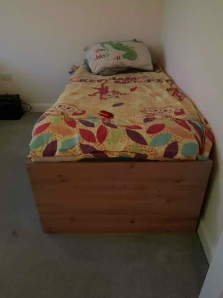 Photo of free bed and matress (Loughborough LE11) #4
