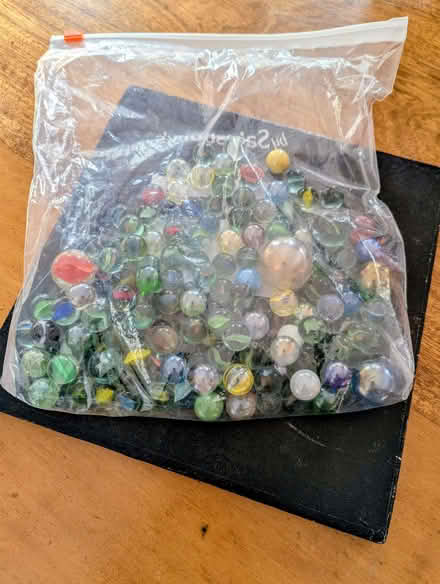 Photo of free (nearly) 1kg marbles (Berkhamsted HP4) #1