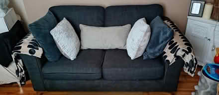 Photo of free Charcoal sofa and chair (Blackburn BB2) #1