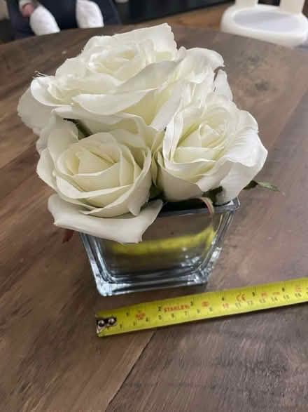 Photo of free White rose accessory / ornament (SW16) #1
