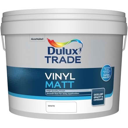 Photo of Half used - White Paint for house decoration (Barons Court W14) #1