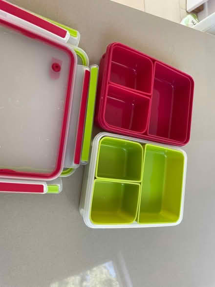 Photo of free 2 lunch boxes (Farnham,lower bourne) #2
