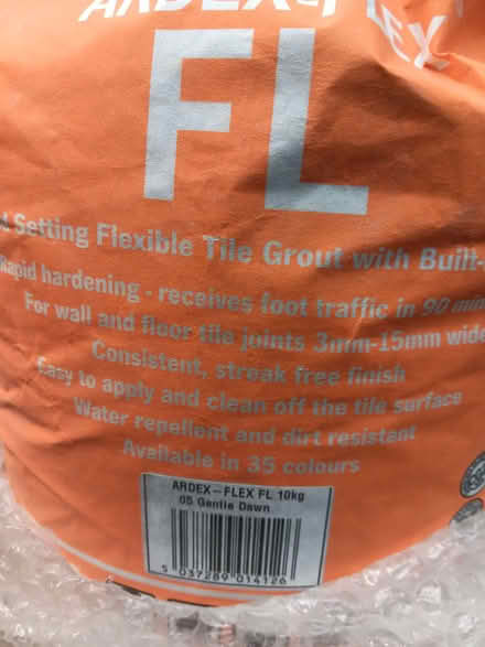 Photo of free Ardex-FLEX FL Flexible Wall & Floor Grout Wide Joint 10kg (Ticknall DE73) #3