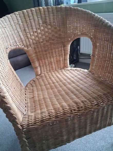 Photo of free Cane armchair (Horley) #1