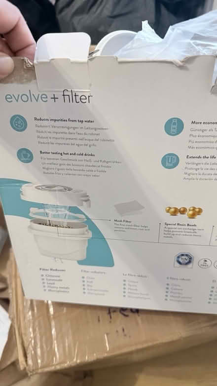 Photo of free Jug with one new unused filter (Clayton M11) #1