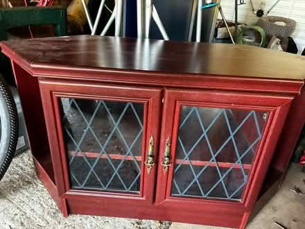Photo of free TV table/ display cabinet (Merrow GU1) #1