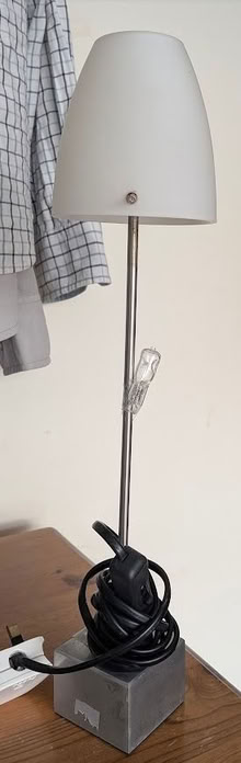 Photo of free Halogen table desk lamp (Sankey Bridges WA5) #1