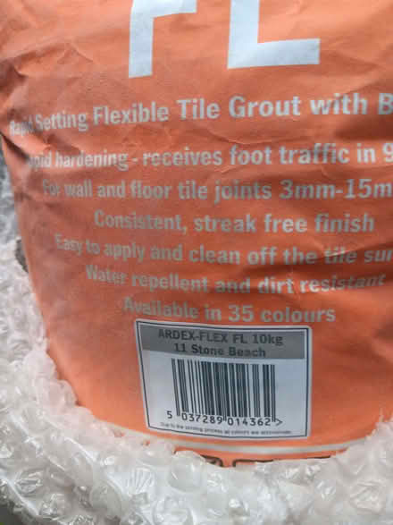 Photo of free Ardex-FLEX FL Flexible Wall & Floor Grout Wide Joint 10kg (Ticknall DE73) #2