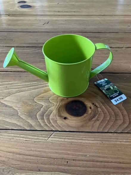 Photo of free Metal watering can planter (Havertown) #1