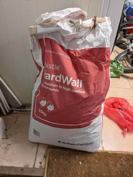 Photo of free Plaster new thistle hardwall (Wantage OX12 8) #1