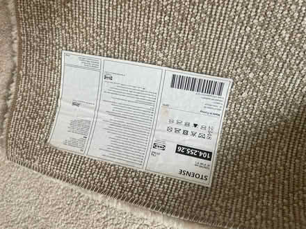Photo of free cream rug ikea (Morden SM4) #3