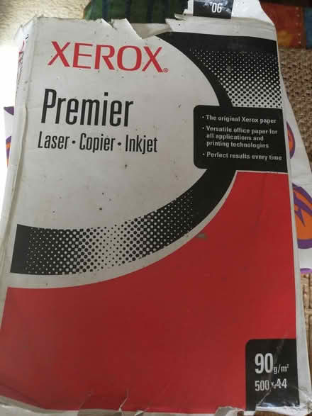 Photo of free A4. White. Paper (MK14 Great Linford) #1