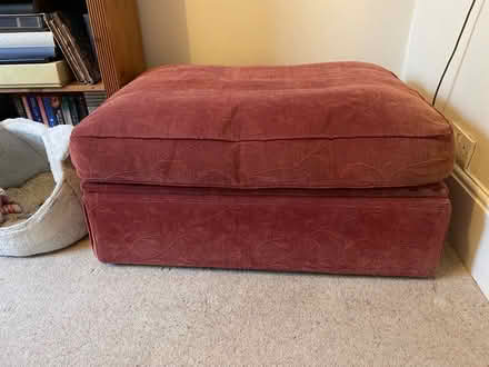 Photo of free Footstool/Ottoman with pull out bed (Waterlooville) #2