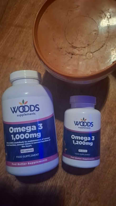 Photo of free Two years + of fish oil capsules (Edinburgh EH7) #1