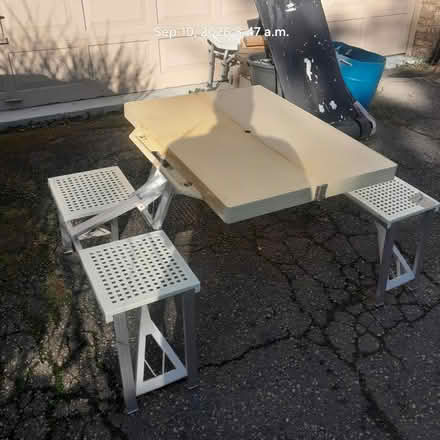Photo of free Portable Folding Picnic Table (22 Thirty Eighth Street, Etob) #1