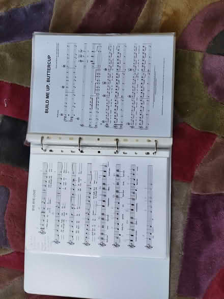 Photo of free musical memories sheet music for guitar or keyboard (Top Amersham HP6) #2