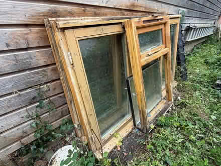 Photo of free 3 Window Frames and Sealed units (Clun SY7) #1