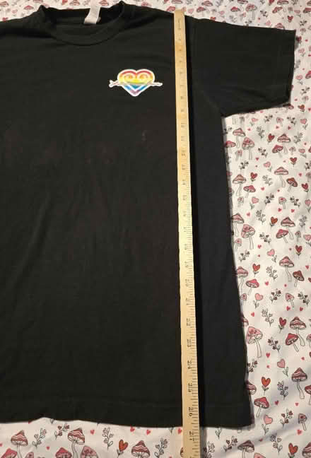 Photo of free Black Love is Love Heart Tee - Med (West 7th) #4