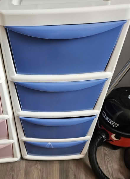 Photo of free 4 Drawer Plastic Drawers (Meir ST3) #1