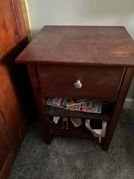 Photo of free 2 x chest of drawers and bedside cabinets (Crownhill MK8) #2