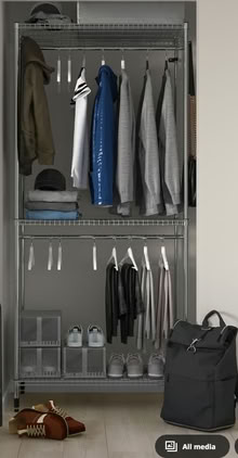 Photo of free Ikea OMAR shelving unit - brand new (Little Whelnetham) #2