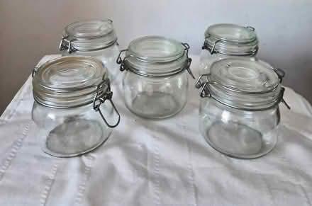 Photo of free 5 x kilner style storage jars (West Watford, WD18) #2