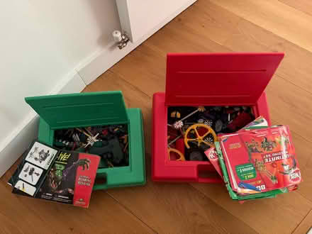 Photo of free Couple of Knex cases and their contents (Bents Green S11) #1