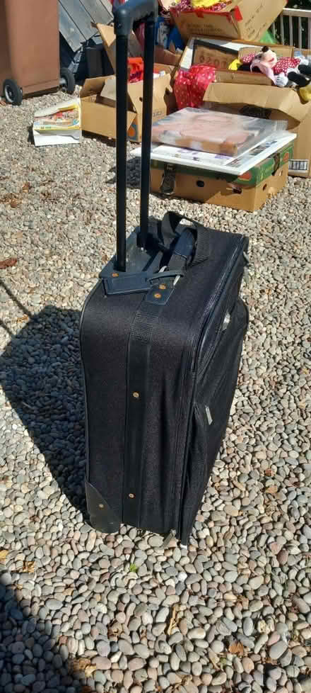 Photo of free Black medium sized suit case (Horndon On The Hill SS17) #2