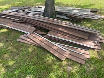 Photo of free Brown vinyl siding used (Between New Paltz and Gardiner) #1