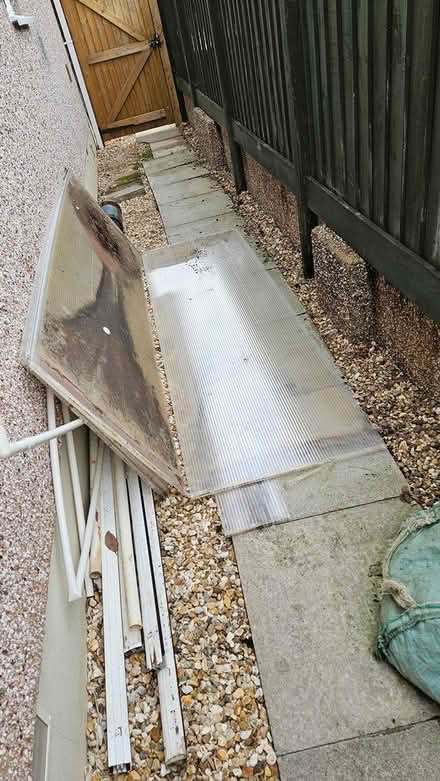 Photo of free 4 x Polycarbonate sheets 2380x710mm (Dunkeswell near Honiton) #1