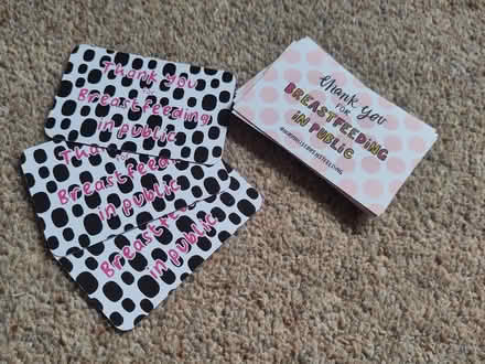 Photo of free Breastfeeding cards (Blaby LE8) #1