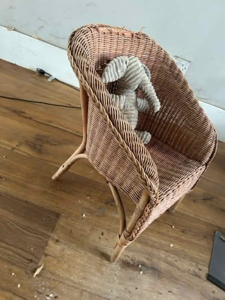 Photo of free Kids wicker armchair (Pennhill BH14) #1