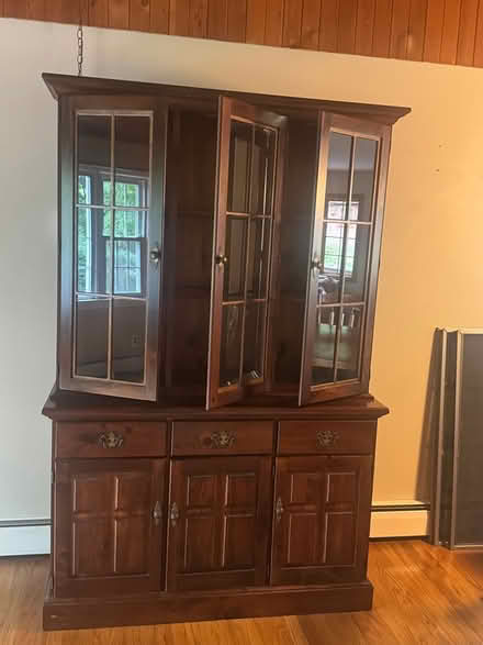 Photo of free Table and chairs and hutch (Norwalk, CT) #2
