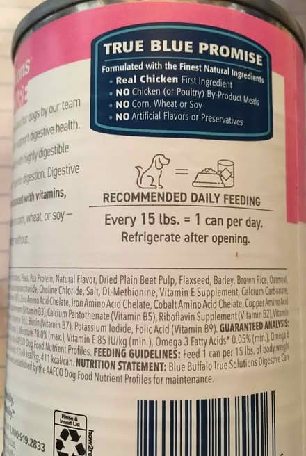 Photo of free Prescription dog food - 95014 (Stelling Rd/Waterford Dr area) #3