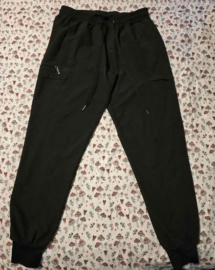 Photo of free Black Drawstring Tapered Joggers M (West 7th) #1