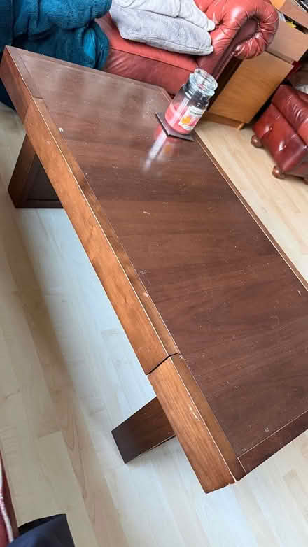 Photo of free TV hardwood unit (ML4 Bellshill) #4