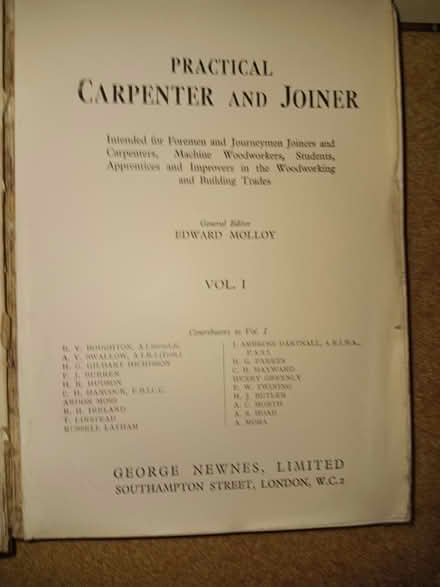 Photo of free 5 carpentry books (Rathmines/Ranelagh) #4