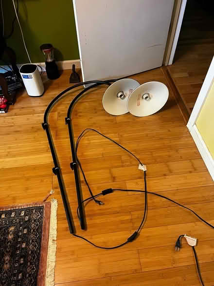Photo of free Two lamps that attach to the wall (6831 NE Claremont Ave,) #2