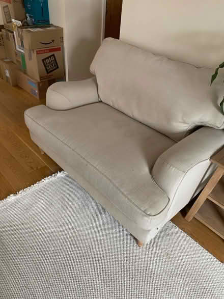 Photo of free 2 Seater sofa beige (Central Chichester) #1