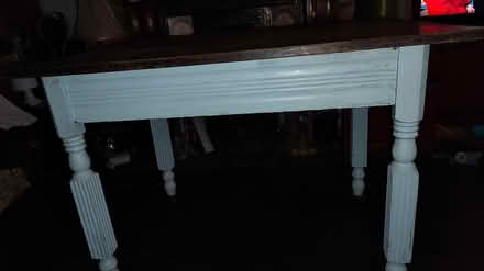 Photo of free Antique oak kitchen table (Bootle, L20) #1