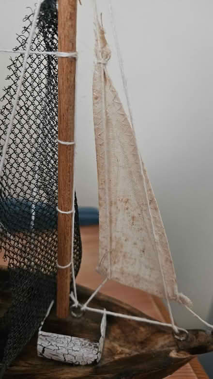 Photo of free Small carved wooden boat (Minehead TA24) #4