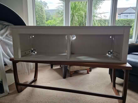 Photo of free White TV stand / storage unit (Hillmorton Paddox CV22) #1