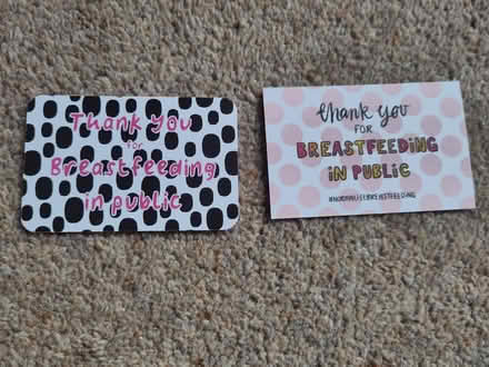 Photo of free Breastfeeding cards (Blaby LE8) #3