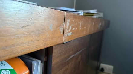 Photo of free TV hardwood unit (ML4 Bellshill) #3
