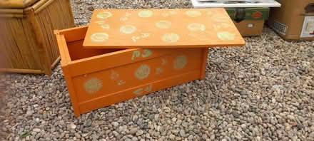 Photo of free Wooden toy/storage box (Horndon On The Hill SS17) #1