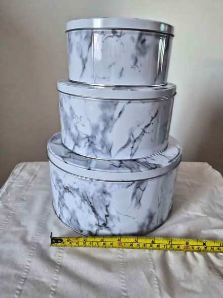 Photo of free Metal storage tins x 3 (West Watford, WD18) #2