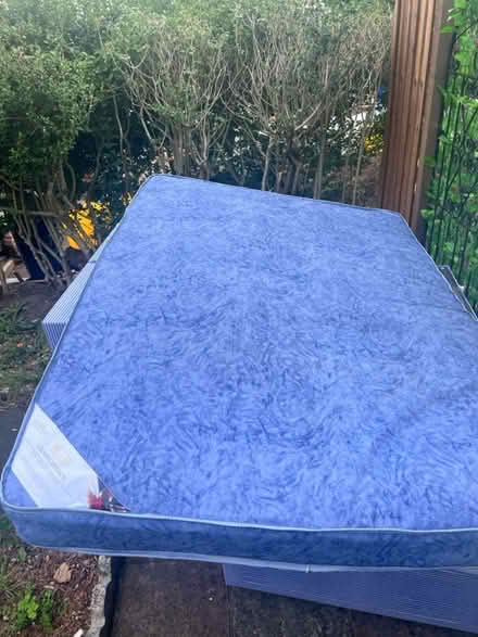 Photo of free Double Mattress & Bed Frames (Wythenshawe M22) #2