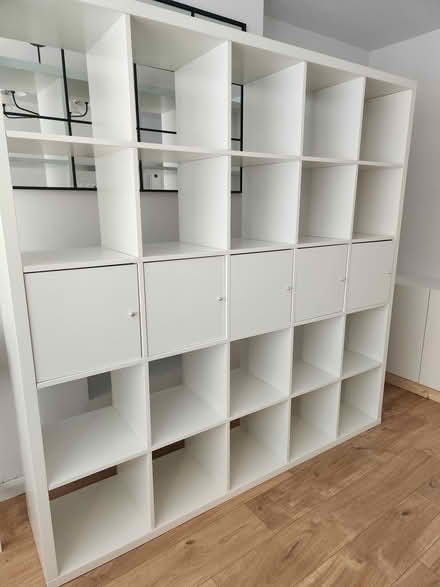 Photo of free Ikea Kallax 5x5 whit unit (Cb25) #4