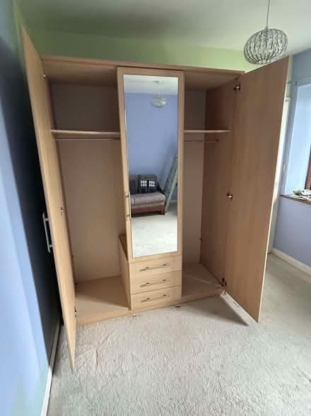 Photo of free Bedroom cupboard and 2 sets of drawers (Helsington LA8) #3